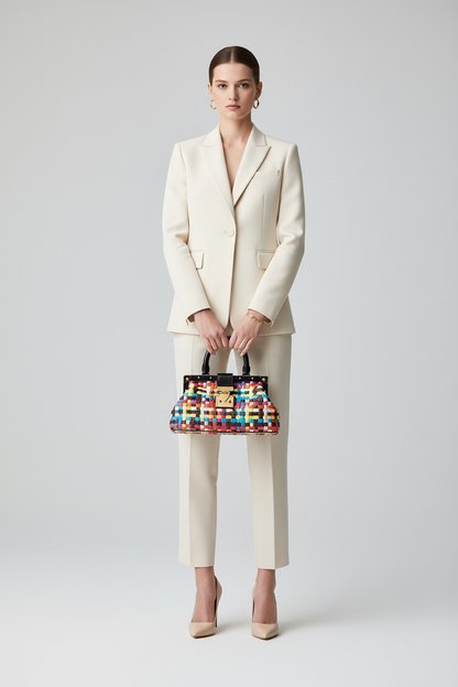 Louis Vuitton Mono Clutch Multi on Model