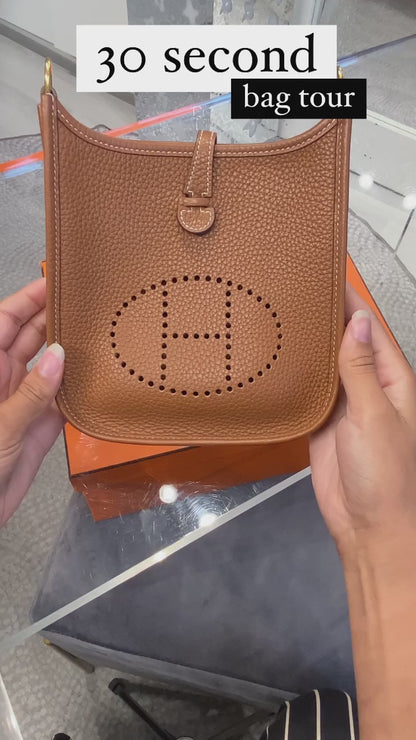 Hermes Gold Evelyne TPM GHW