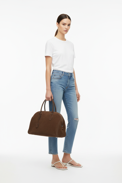 The Row India handbag on model