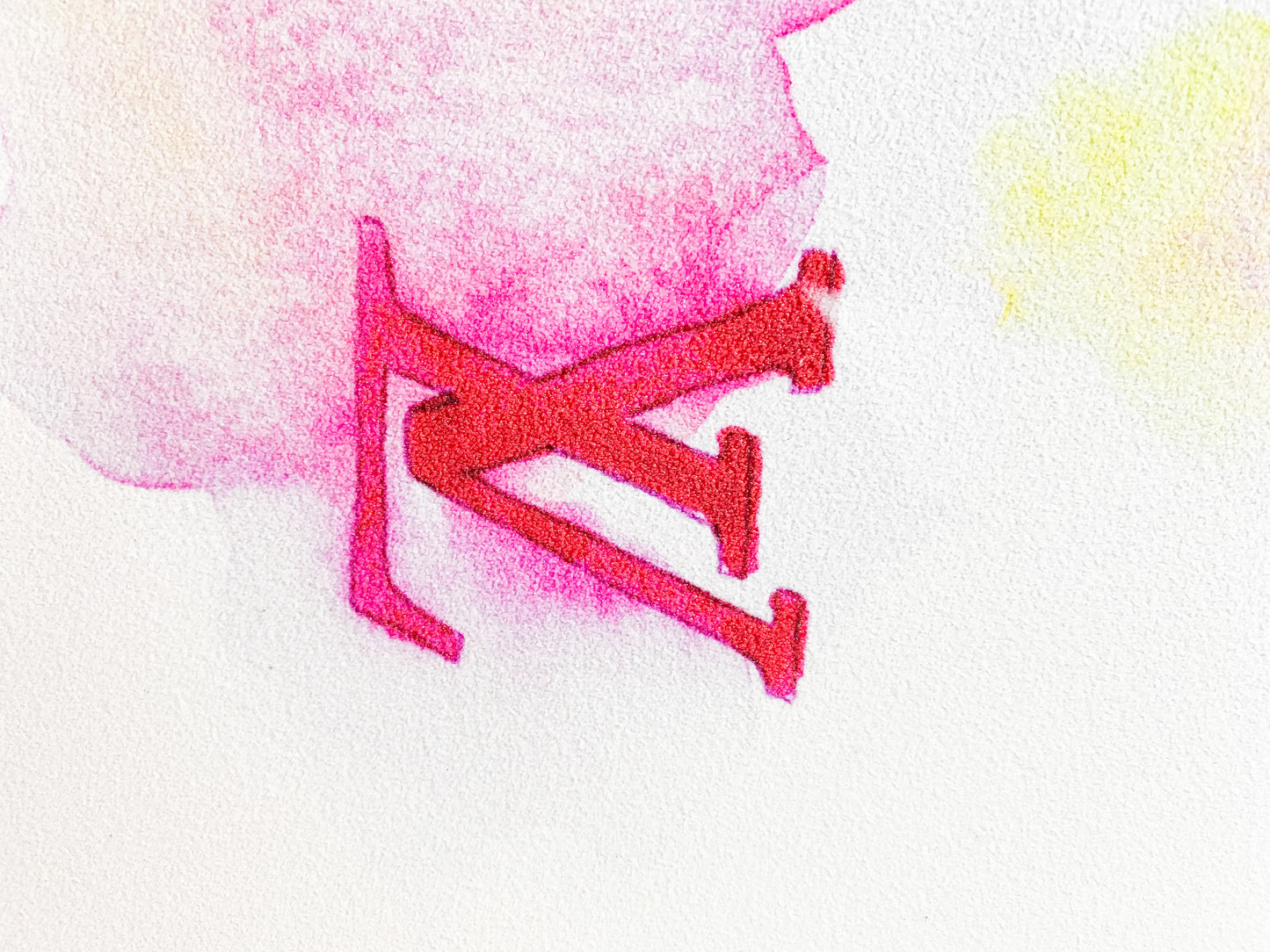 Louis Vuitton Water Color Skateboard