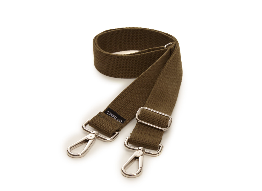 Canvas handbag best sale strap