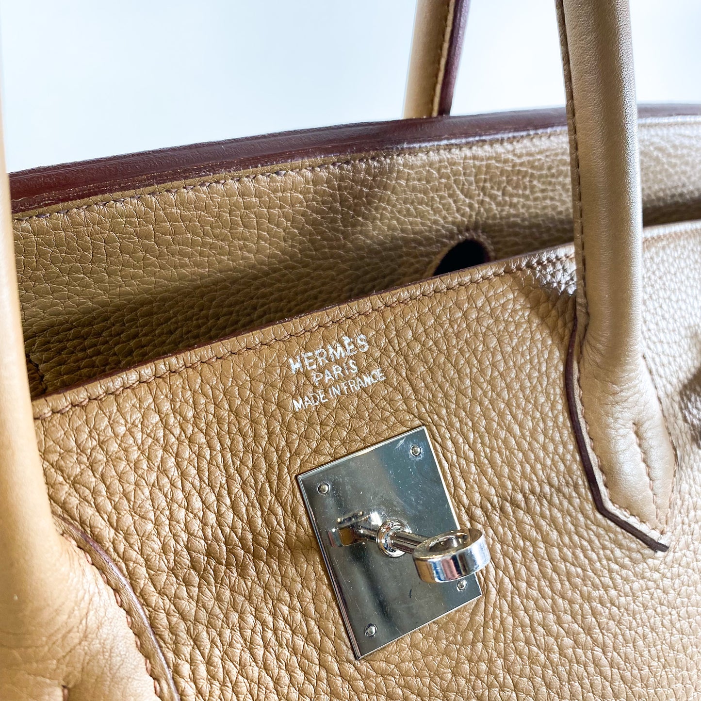 Hermès Tabac Camel Birkin 40