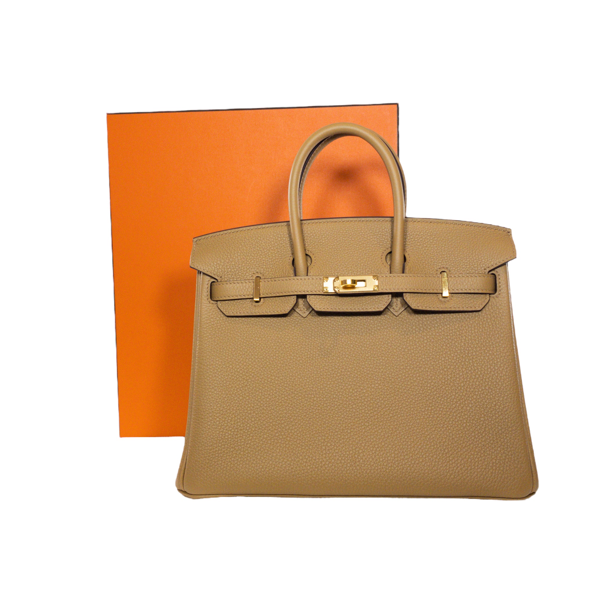 Bags, Birkin 25 In And Out Biscuit