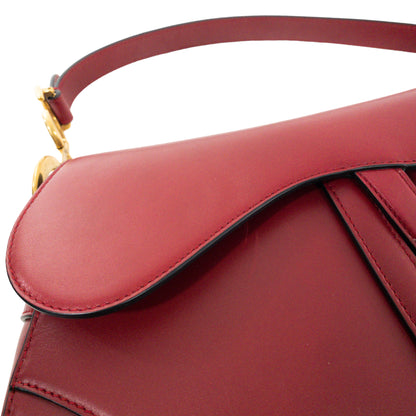Dior Leather Medium Saddle Bag