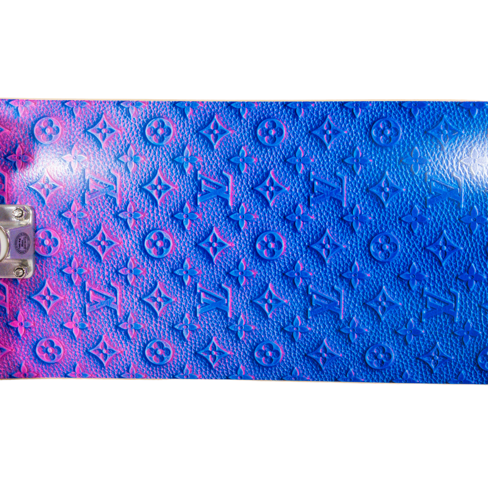 Louis Vuitton & Virgil Abloh, Multicolor Watercolor Monogram Wood,  Aluminum, and Polymer Skateboard, 2021, Modern Collectibles, 2022
