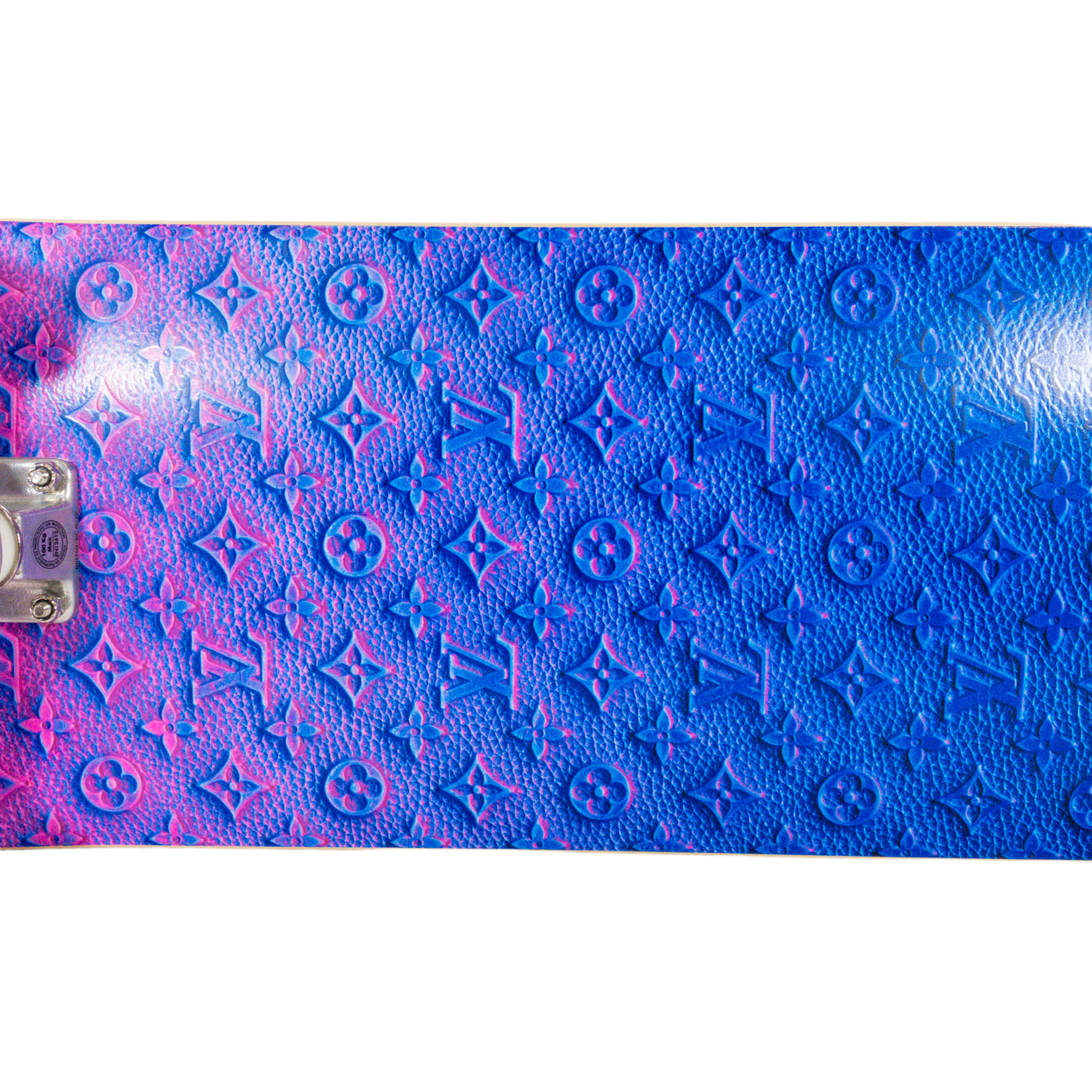 Louis Vuitton X Virgil Abloh Neon Monogram Skateboard, 2022 For