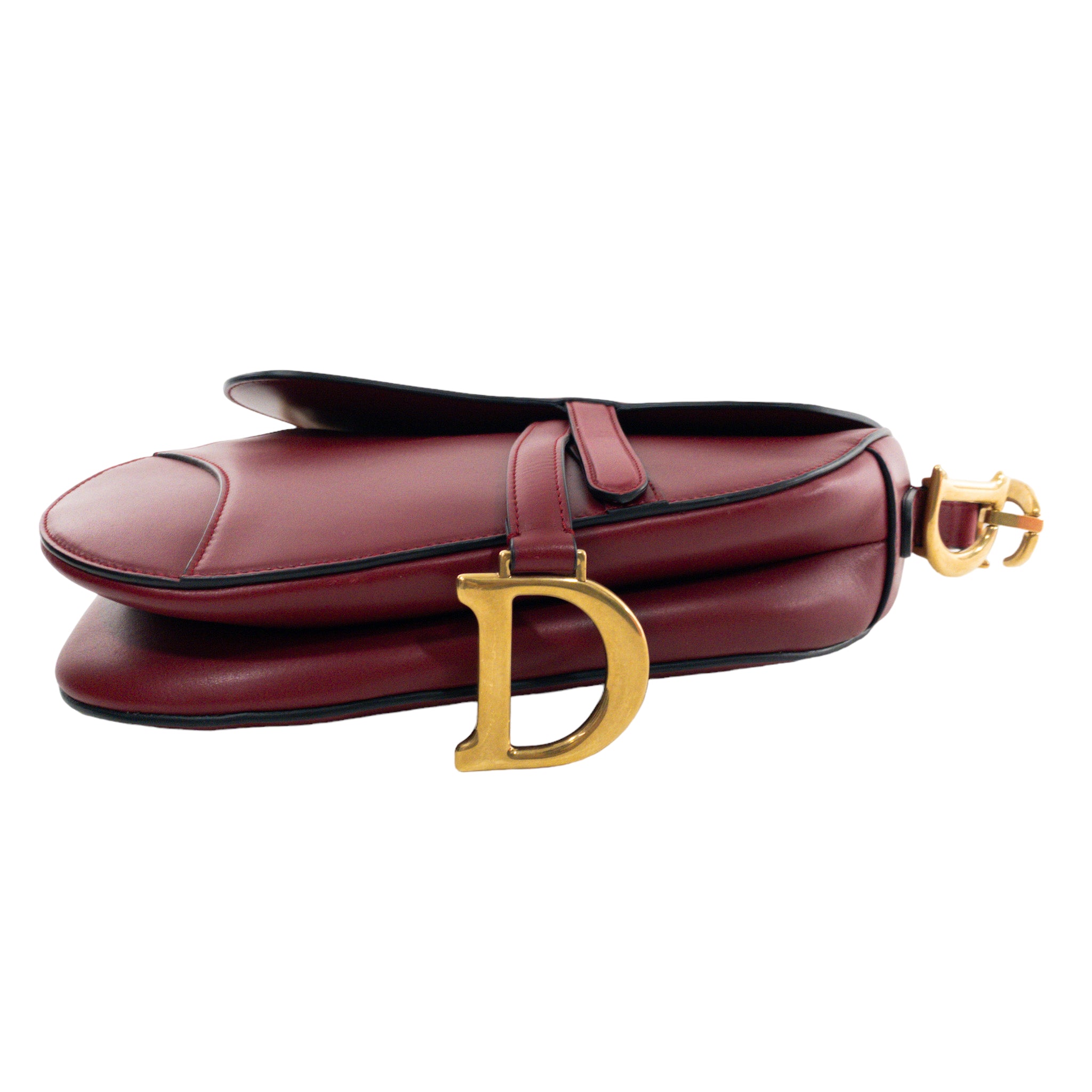 Dior Leather Medium Saddle Bag
