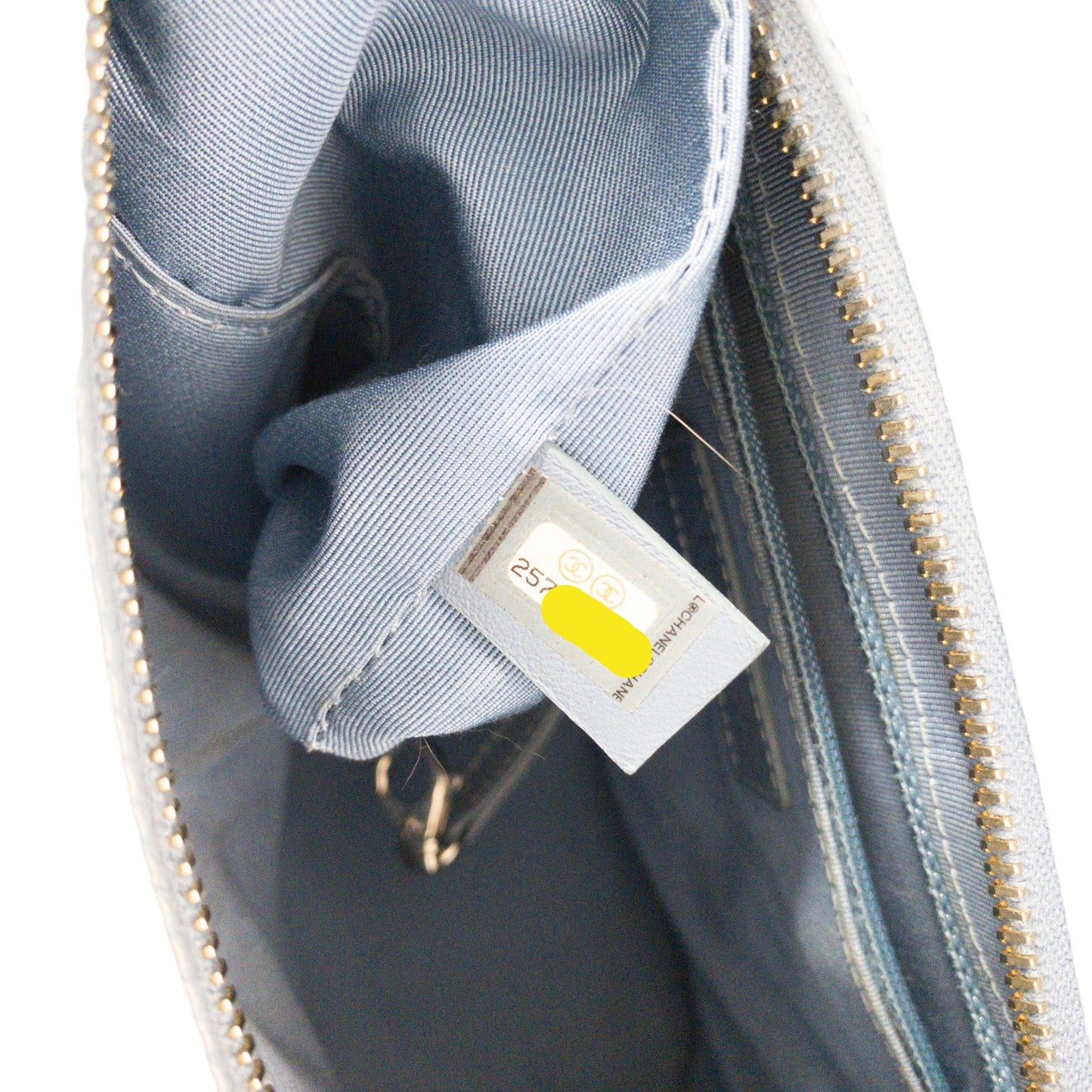 Chanel Blue Glazed Large Gabrielle