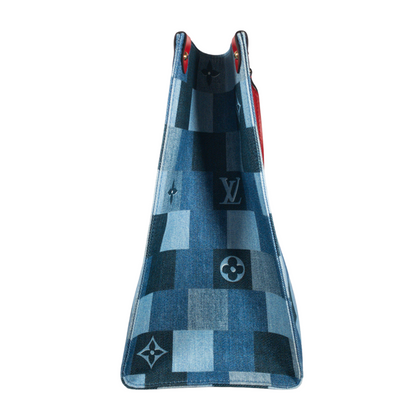 Louis Vuitton Denim Patchwork On the Go GM