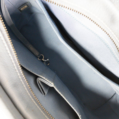 Chanel Blue Glazed Large Gabrielle