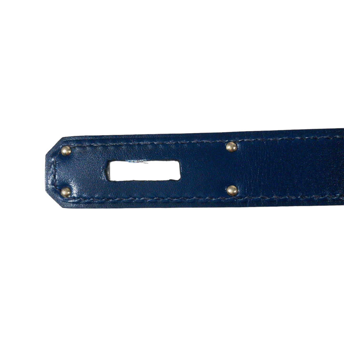 Hermes Blue Saphir Sellier Birkin 30