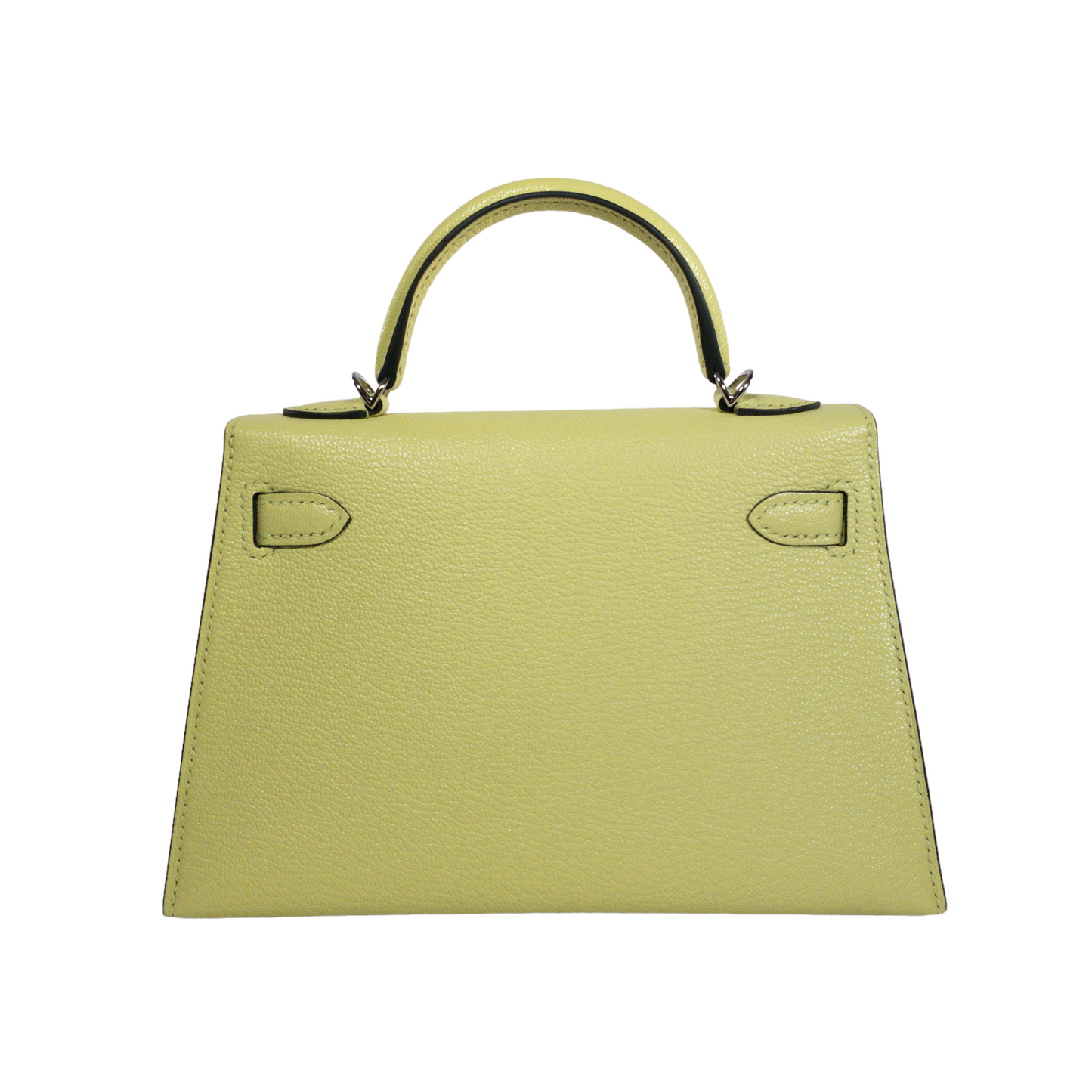 Hermes Mini Kelly Jaune Bourgeon PHW