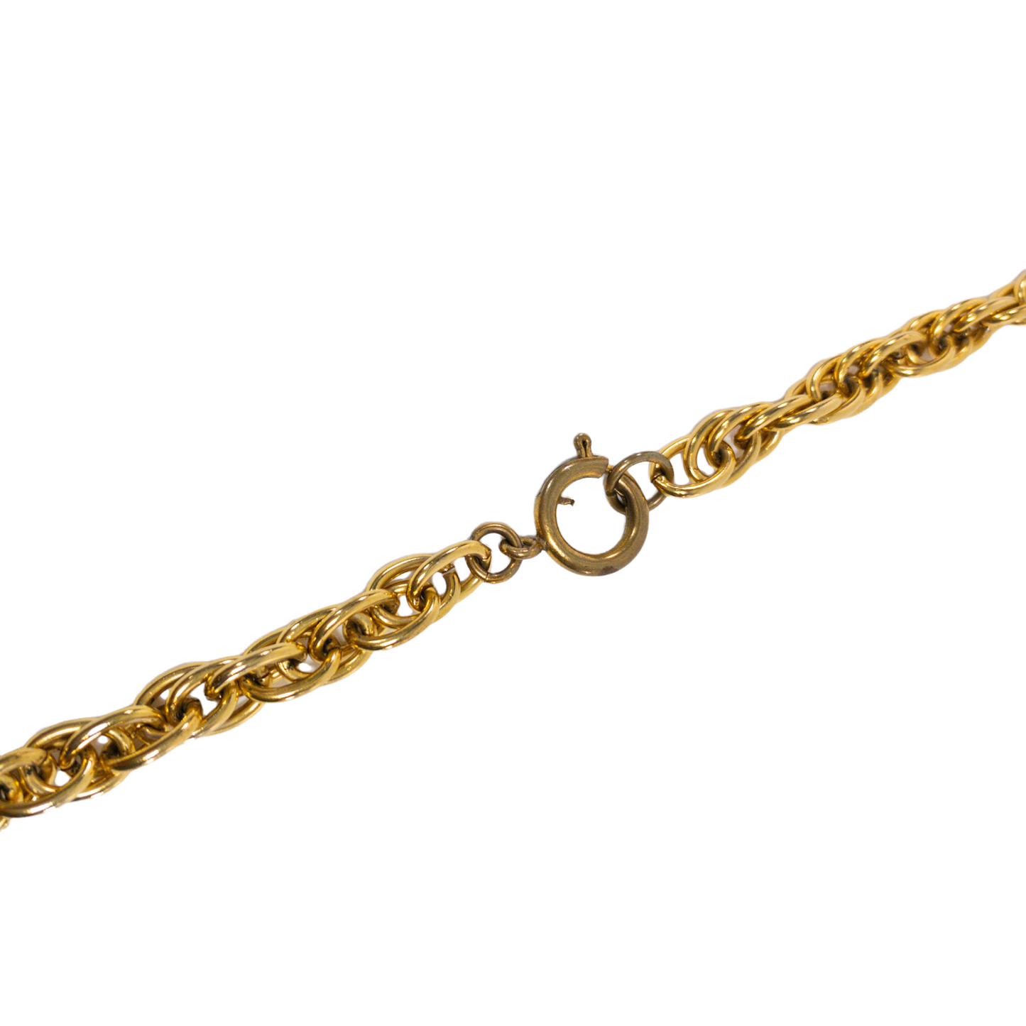 Chanel Vintage Chain Necklace with Stones