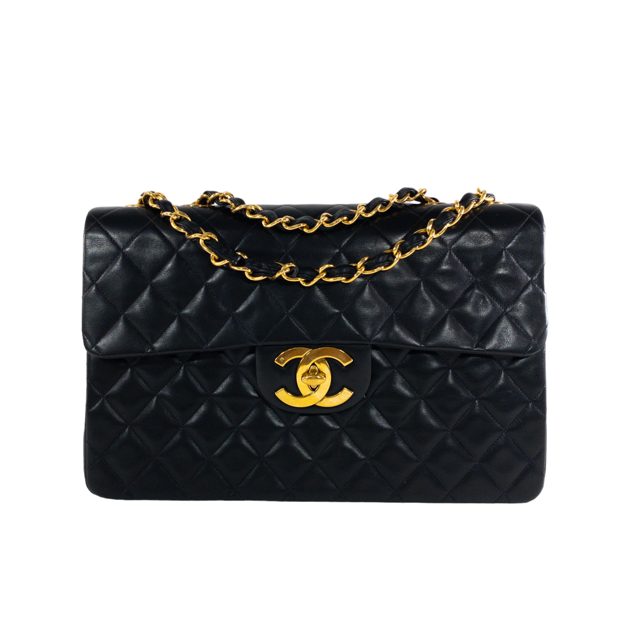 Chanel x Pharrell Flap Bag XXL Black in Suede with Silver-tone - US
