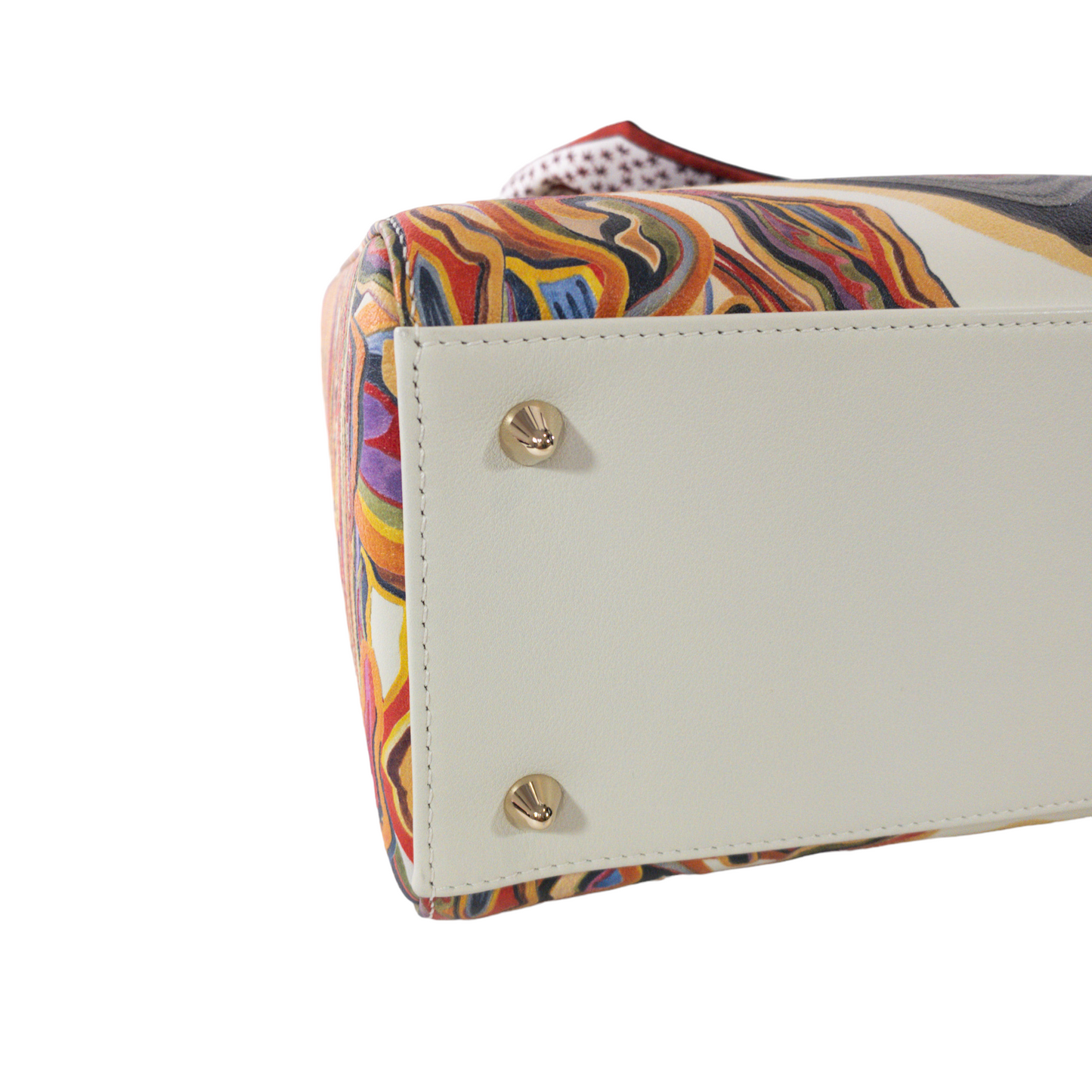 Dior Limited Edition Heart Print Medium Lady Dior