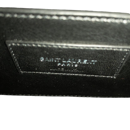 Saint Laurent Medium Tassel Kate Embossed Croc Clutch