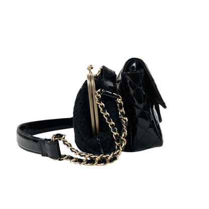 Chanel Twin Chain Evening Bag