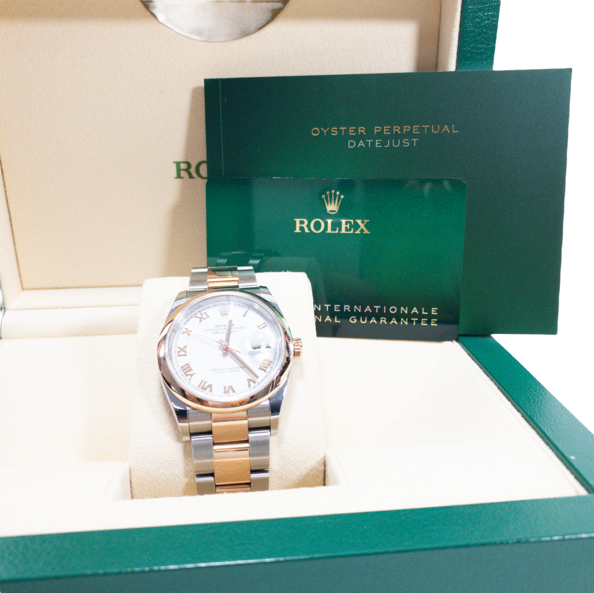 Rolex Rose Gold 36mm Datejust