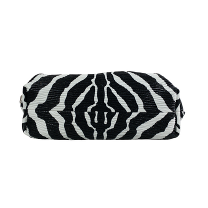 Bottega Veneta Zebra Stripe Chain Pouch