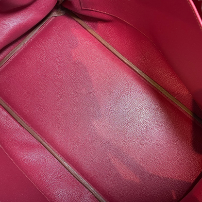 Hermes Birkin 40cm Rubis GHW