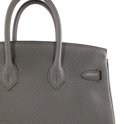 Hermes Birkin 25 Etain Togo GHW