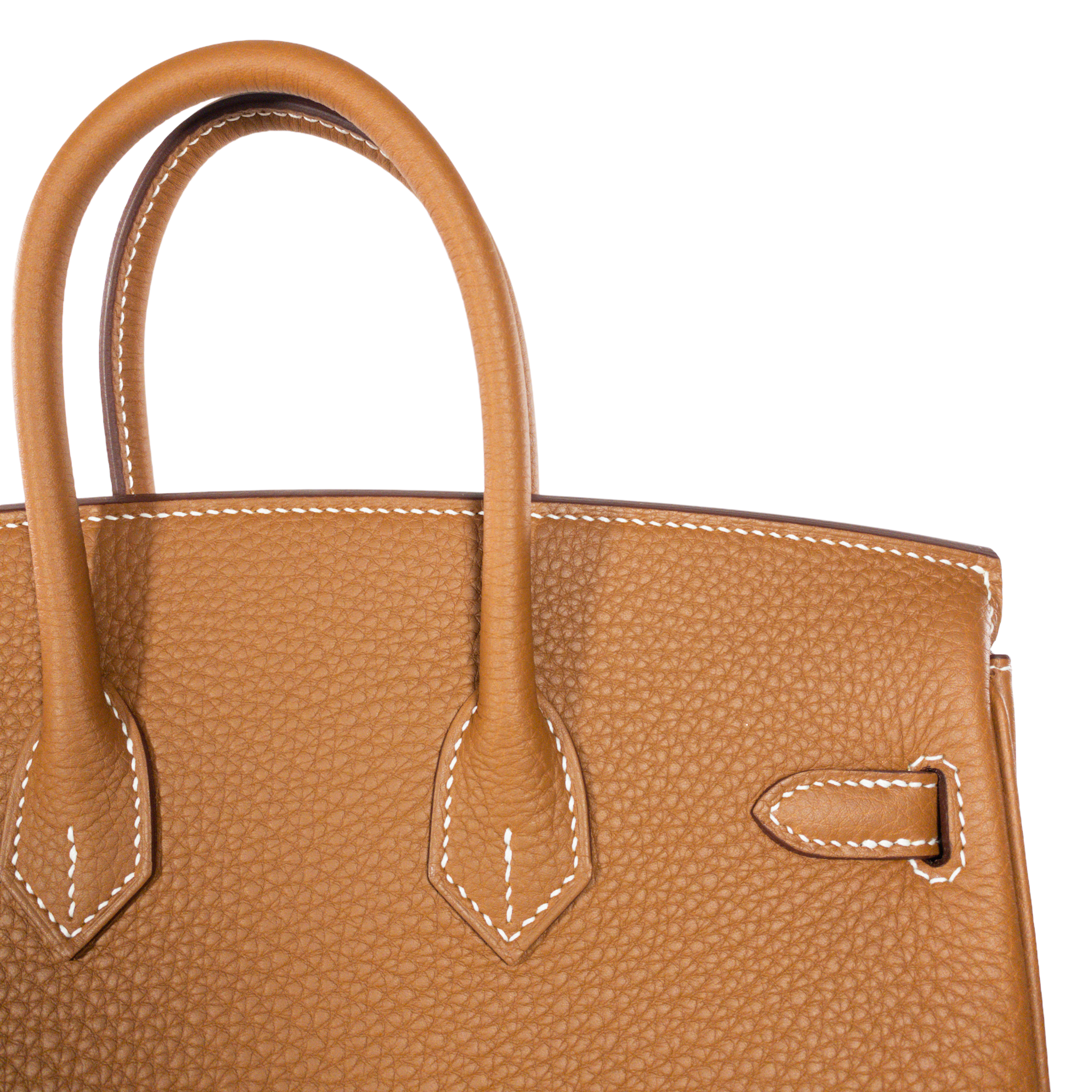 Hermes Birkin 25 Cuivre Orange Togo Leather Gold Hardware