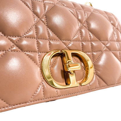Dior Medium Caro Warm Taupe