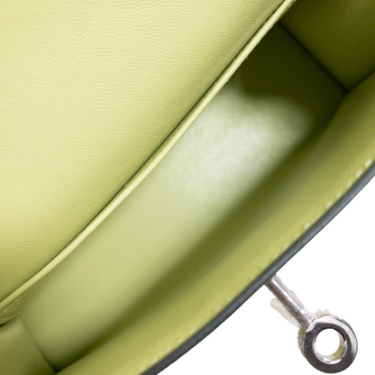 Hermes Mini Kelly Jaune Bourgeon PHW