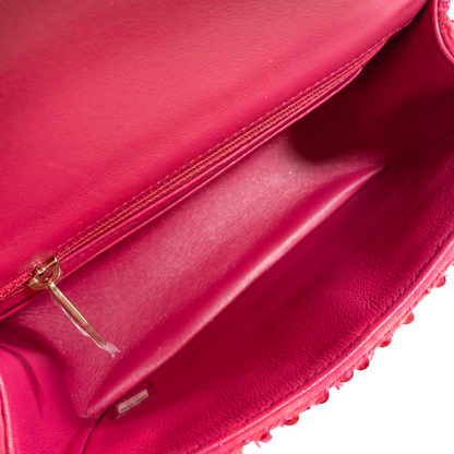 Chanel Pink Tweed Reissue 224 with Sequins