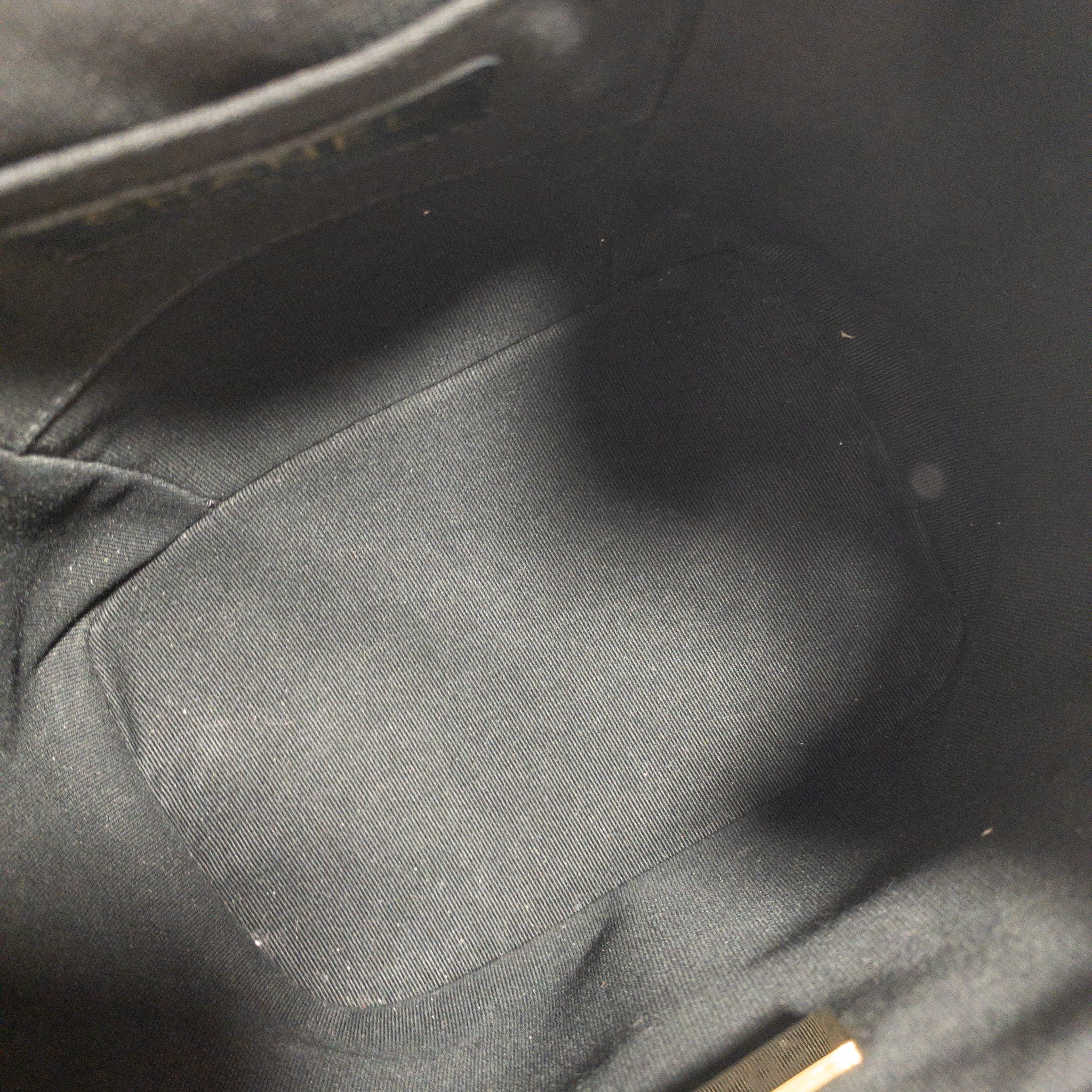 Chanel Black Glazed Leather Mini Duma Backpack GHW