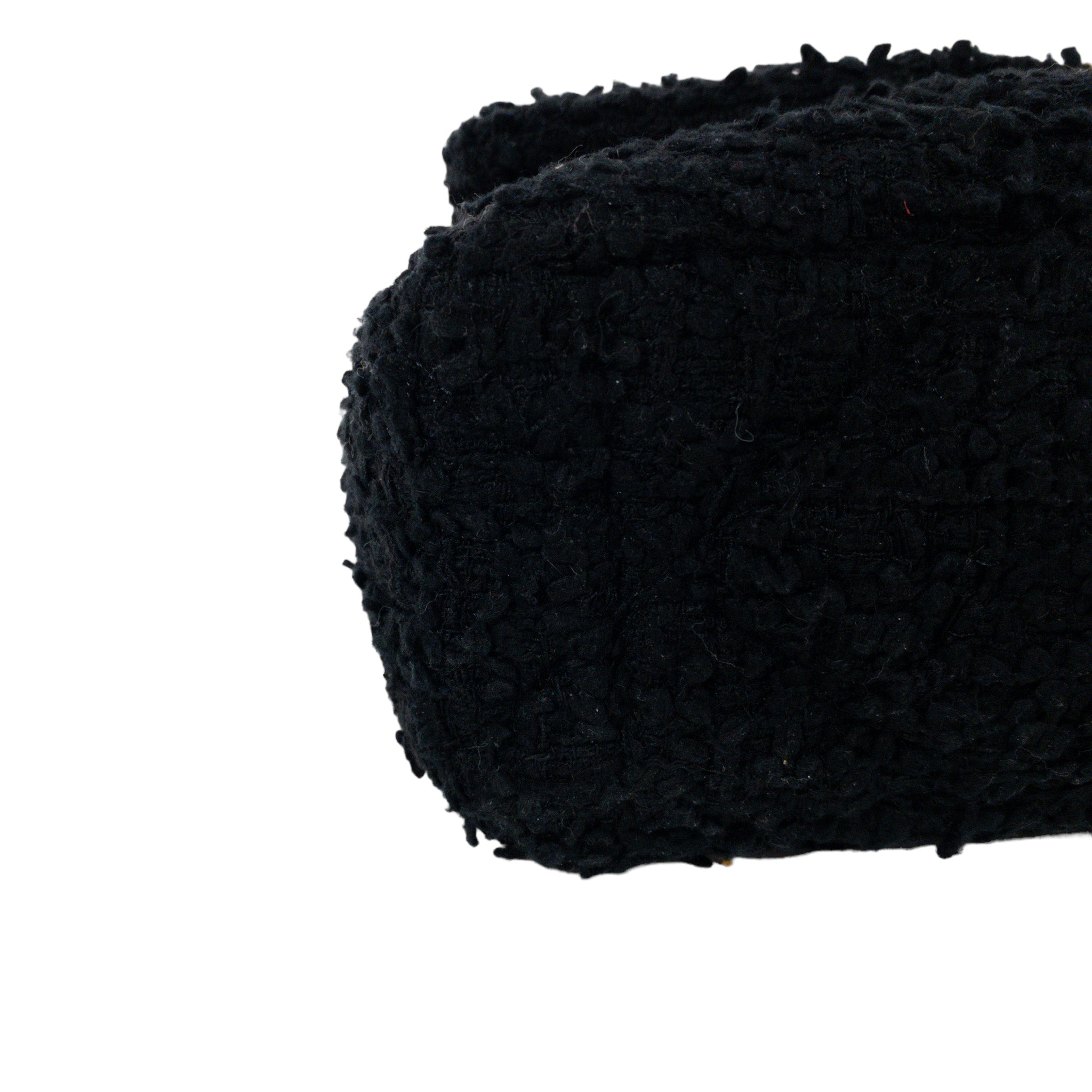 Chanel Black Tweed Large 19