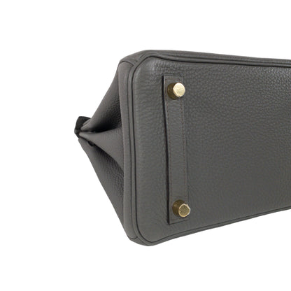 Hermes Birkin 25 Etain Togo GHW