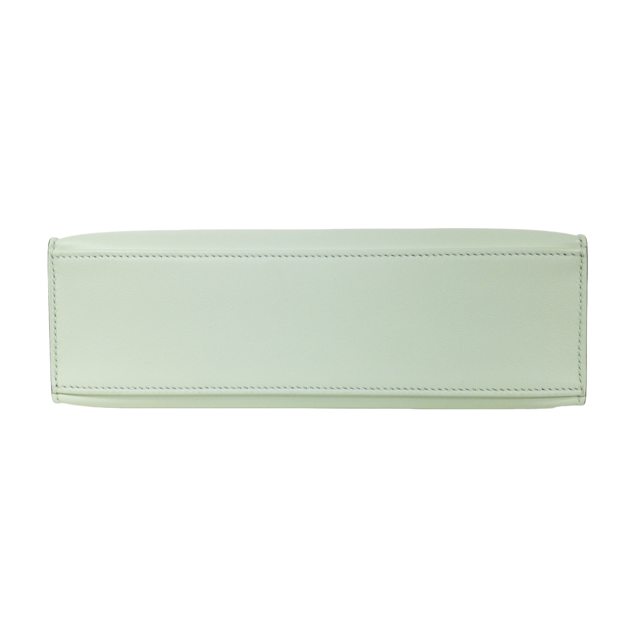 Hermes Kelly Pochette Vert Fizz PHW