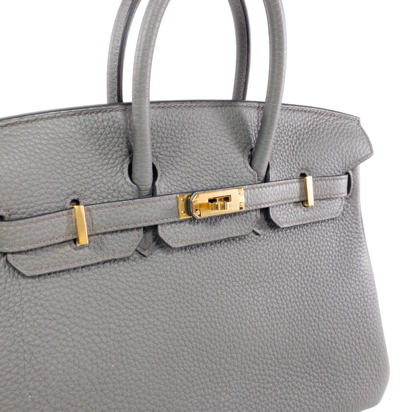 Hermes Birkin 25 Etain Togo GHW