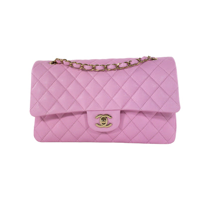 Chanel Pink Caviar Medium Flap GHW