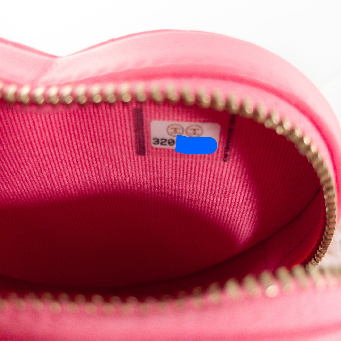 Chanel Pink Mini Heart Belt Bag