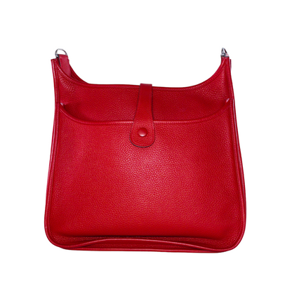 Hermes Rouge Casaque Evelyne GM PHW