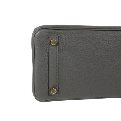 Hermes Birkin 25 Etain Togo GHW