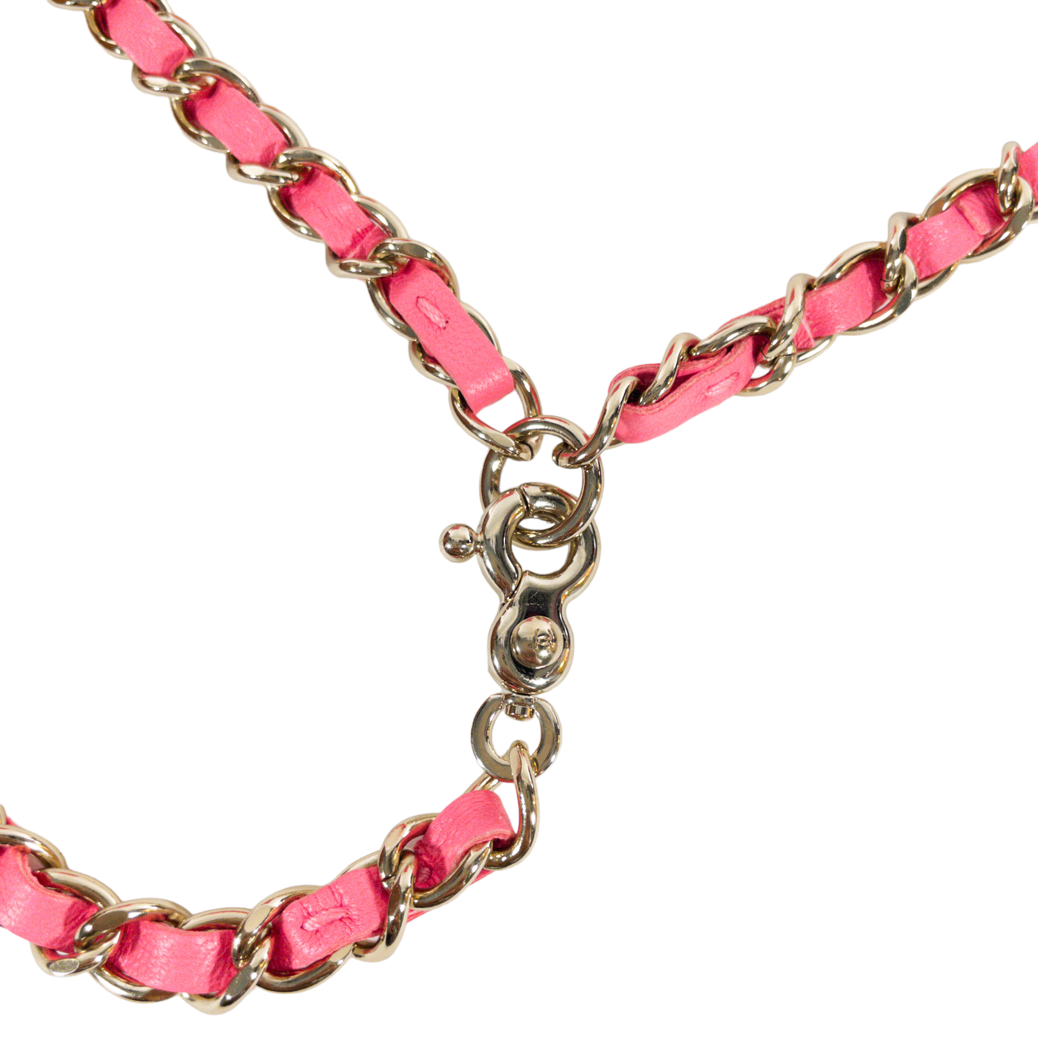 Chanel Pink Mini Heart Belt Bag