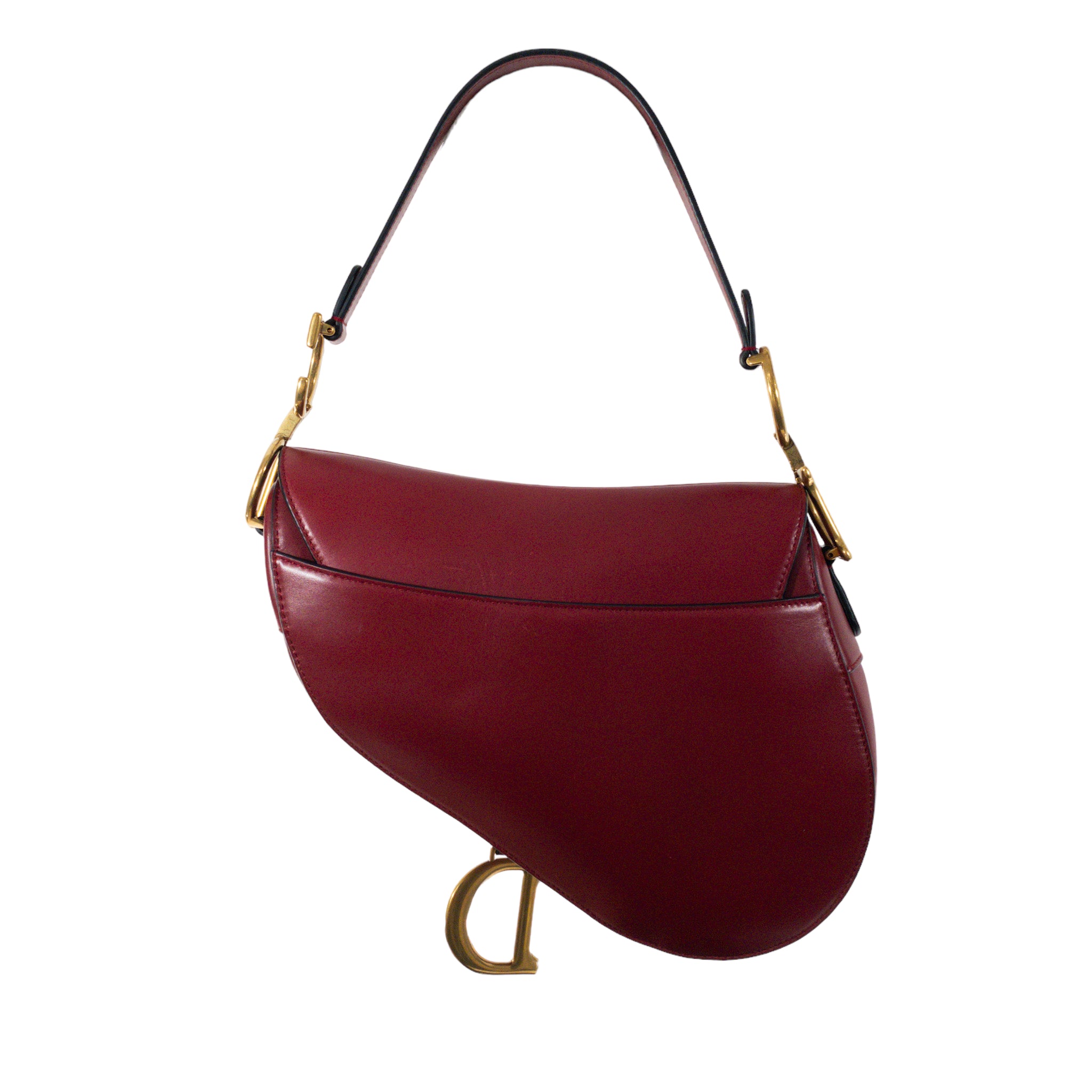 Dior Leather Medium Saddle Bag