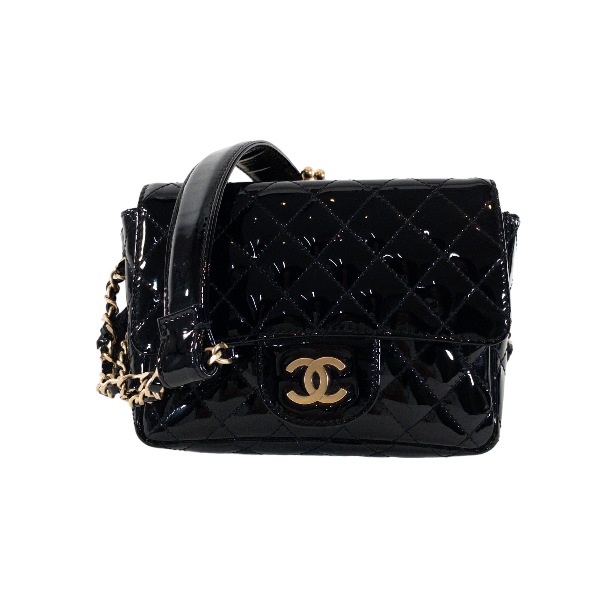 Chanel Twin Chain Evening Bag