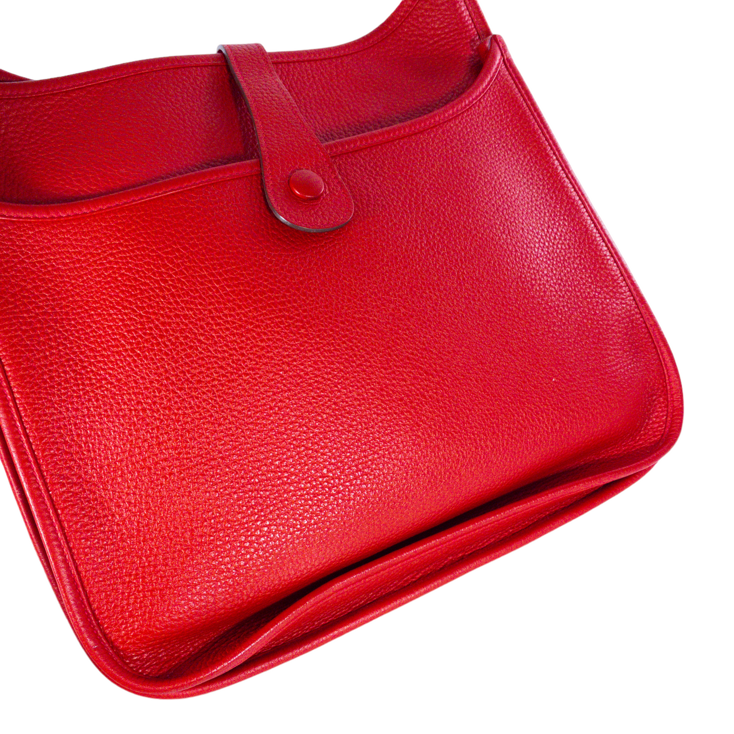 Hermes Rouge Casaque Evelyne GM PHW