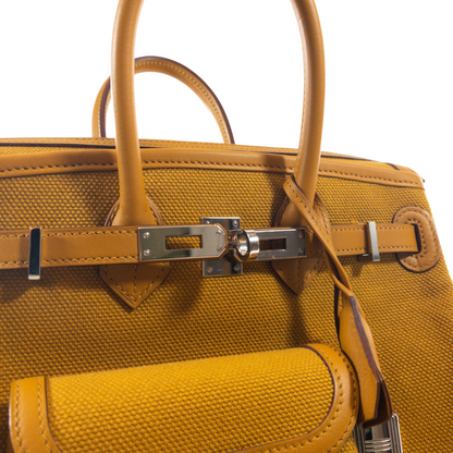 Hermes Sesame 25cm Cargo Birkin