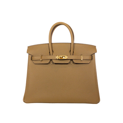Hermes Biscuit Birkin 25 Togo GHW