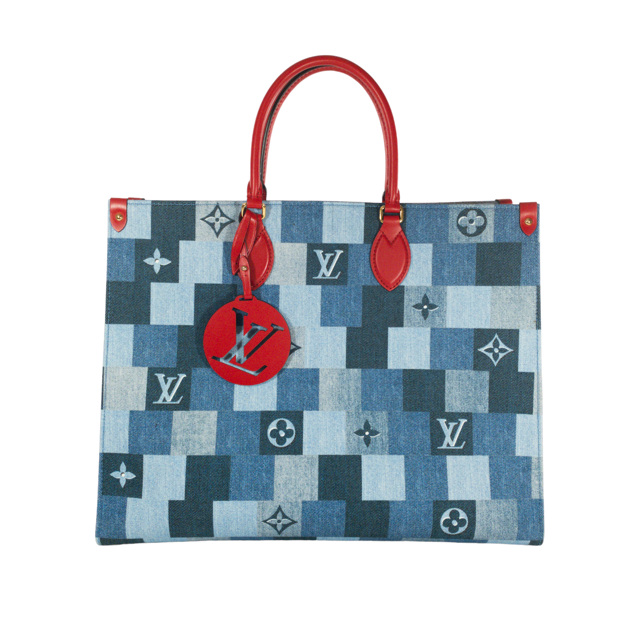 Louis Vuitton Damier Monogram Denim Patch Work Bag Collection