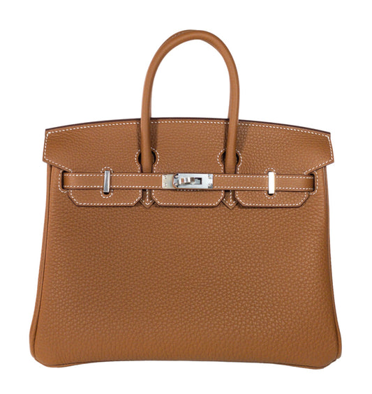 Hermes Birkin 25 Gold Togo PHW