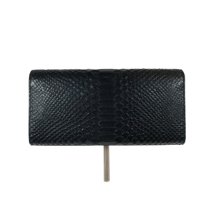 Saint Laurent Medium Tassel Kate Embossed Croc Clutch