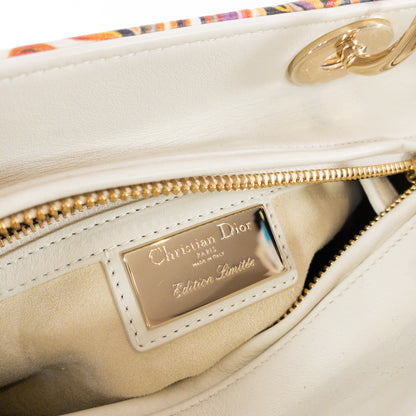 Dior Limited Edition Heart Print Medium Lady Dior