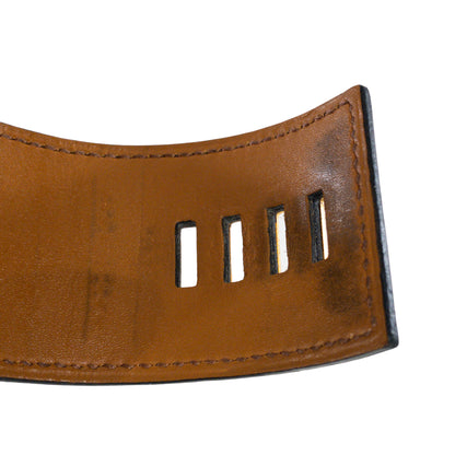 Hermes Black CDC Collier de Chien GHW